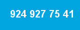 924 927 75 41 924 927 75 41